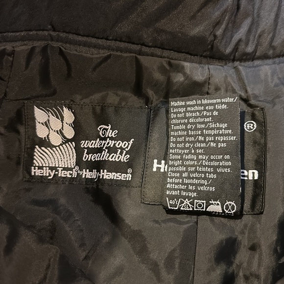 🏂L Helly Hansen black snowboard pants. The waterproof breathable Helly-Tech EUC - Picture 5 of 15